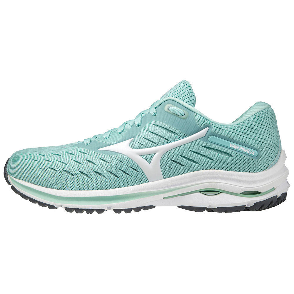 Mizuno Wave Rider 24 Női Futócipő Türkiz/Fehér ZOD308647